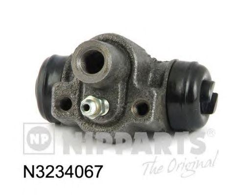 Honda Fit, Jazz GD1, 2 цилиндр тормозной задний N3234067 H B JAKOPARTS NIPPARTS