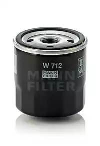 Фильтр масляный W 712 MANN FILTER