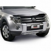 Mitsubishi Pajero с 2007 Дефлектор капота темный 26131 EGR