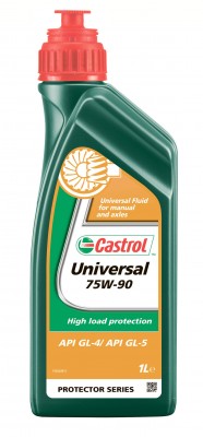 CASTROL Масло трансмиссионное синтетическое CASTROL UNIVERSAL 75W90 GL4/GL5 1555BC CASTROL