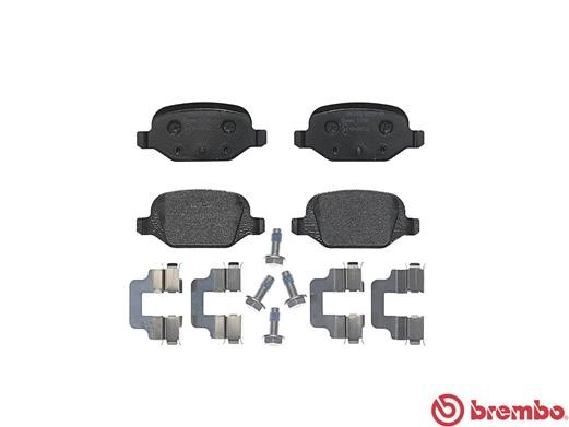 Колодки тормозные (Комплект тормозных колодок) P23064 BREMBO