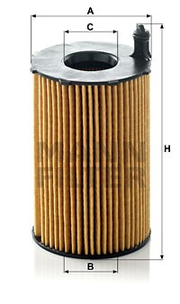 VAG 3,0 TDI 10- фильтр масляный HU8005Z MANN FILTER
