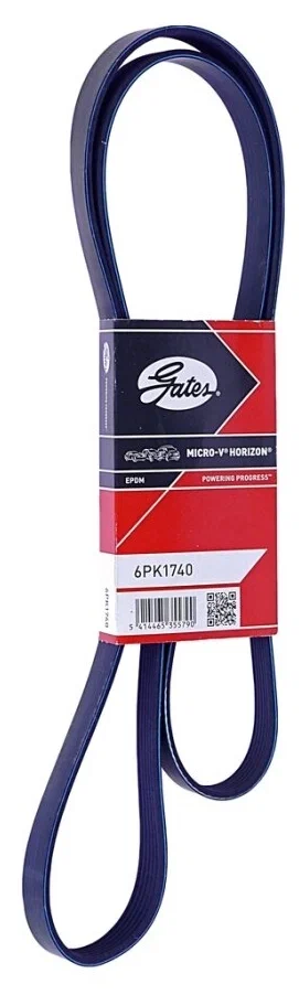 6PK1740 SS NEW Actyon 2.0б ЭУР ремень агрегатов 6-PK-1740 GATES