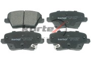 Kia Sportage 09-(словакия)/ix35/i40 11-16 /Carens 06-колодки тормз. перед KT9017STD KORTEX