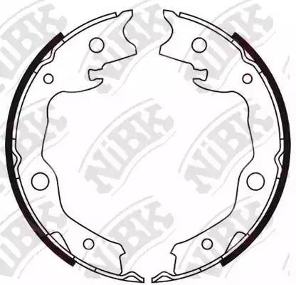 NISSAN Juke, X-Trail T31, Qashqai, Renault Koleos, Tiida, TOYOTA RAV 4 06-> коло FN0621 NIBK