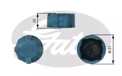 Fiat Doblo/Albea/Grande Punto крышка расширительного бачка RC220 GATES