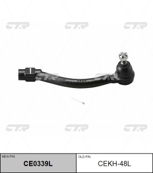 Hyundai Elantra MD/Ceed 12-/i30 12-16/Soul 14- наконечник рулевой лев CEKH-48L CTR