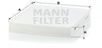 Mitsubishi ASX, Lancer 08-/Outlander 07-/ OUT NEW 12-/Peugeot 4007 Фильтр салона CU2141 MANN FILTER