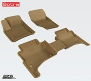 VW Touareg Ковры салона бежевые Liner 3D Lux текстиль ST7400278 SOTRA