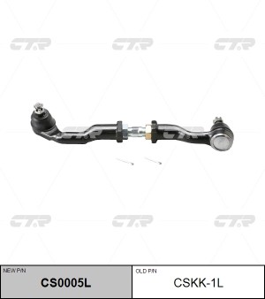 Kia sportage 1 2006 тяга рулевая с наконечником левая CS0005L CTR