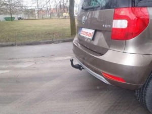 Skoda Yeti с 2009 ТСУ (необходим смарт коннект 022-718) (фаркоп) 1924-A BOSAL