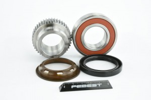 Suzuki Swift ремкоплект подшипника задней полуоси(ПШК+втулка+сальник) KIT-KEI FEBEST