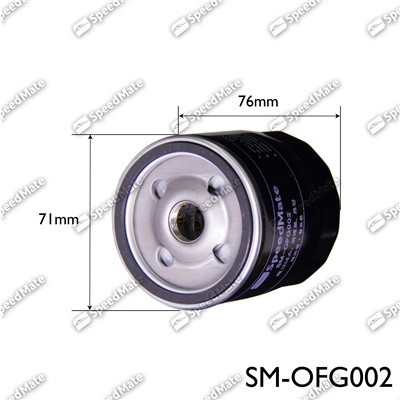 Daewoo Nexia/Lanos/Lacetti/Espero/Aveo 1,4 F14D3/Cruze 1.6 (109л.с) фильтр масля SM-OFG002 SPEEDMATE