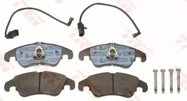 VAG Audi A5, A4 07-, A6 11-, Q5 08-13 колодки тормозные передние GDB1768 TRW