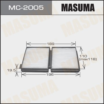 TOYOTA Mark 2, Cresta, Chaser (GX90, JZX100) фильтр салона MC2005 MASUMA