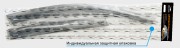 Дефлектор накладной 4 шт VORON GLASS DEF00240 HYUNDAI SOLARIS 2011 /СЕДАН (Компл DEF00240 VORON GLASS