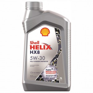 Масло моторное синтетическое SHELL HELIX HX8 5W30 1L 550040462 SHELL