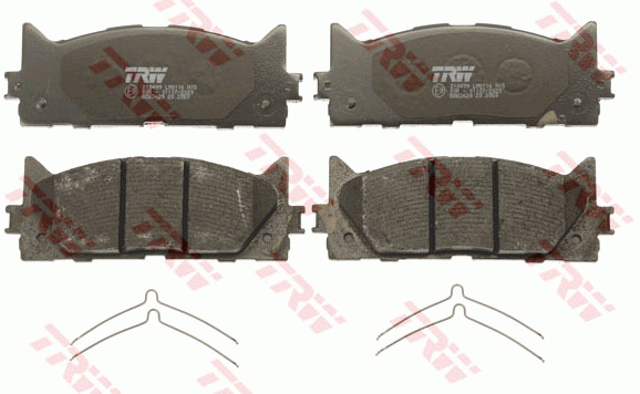 Toyota Camry Тормозные колодки передние GDB3429 TRW