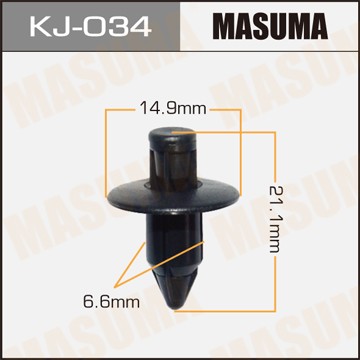 Mitsubishi клипса обшивки KJ034 MASUMA