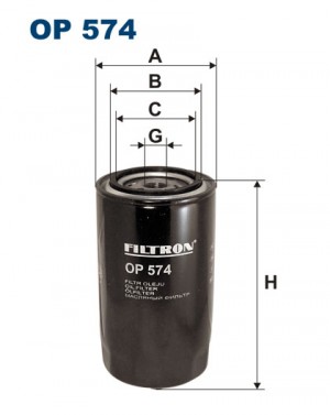 VAG AET фильтр масляный OP574 FILTRON