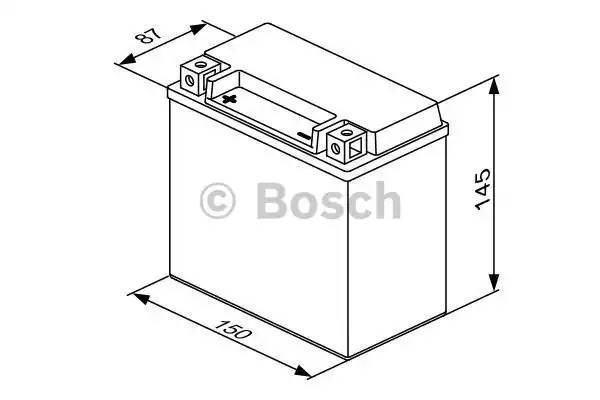 MB GLK аккумулятор вспомогательный 0 092 M60 180 BOSCH