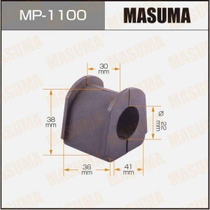 Mitsubishi Pajero Sport втулки заднего стабилизатора MP-1100 MASUMA