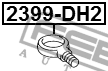 VAG Skoda Yeti крюк буксировочный 2399-DH2 FEBEST
