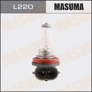 Лампа H11 12V 55W PGJ19-2 L220 MASUMA