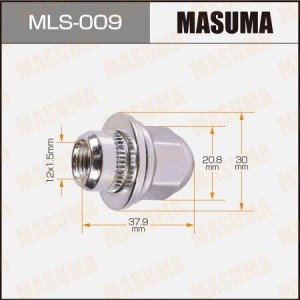 Mitsubishi Lancer 10, Outlander XL (закрытая) M12x1.5 гайка колесная L200 MLS-009 MASUMA