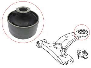 TOYOTA RAV 4 00-, OPA, PRIUS, VISTA 98-05 с/блок переднего рычага задний большой ST4865542050 SAT