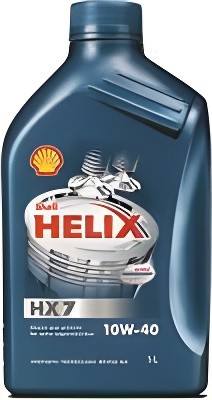 Масло моторное полусинтетическое SHELL HELIX HX7 10W40 1L 550022249 SHELL