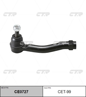 Toyota Yaris, Echo, Vitz наконечник рулевой правый CET-99 CTR