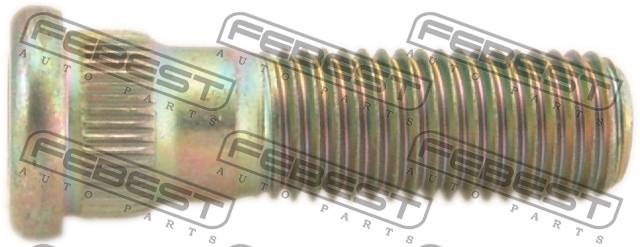 Mitsubishi шпилька колеса 14,5мм   M12x1,5 0484-001 FEBEST