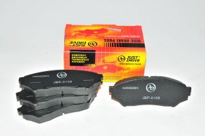 Mitsubishi Pajero Pinin 99- 1.8, 2.0 GDI (H66W,H67W,H77W) колодки тормозные пере JBP0108 JUST DRIVE
