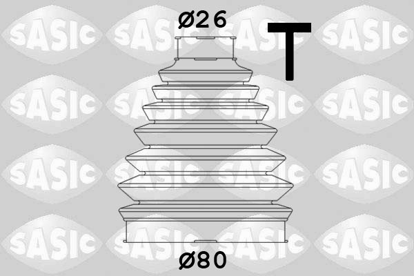 Renault Fluence, Megane III 1.6 пыльник ШРУС наружный 26x80 1904013 SASIC