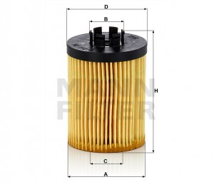 Opel Corsa, Agila, Astra 1.0-1.4 Фильтр масляный (-03.07) HU7128X MANN FILTER
