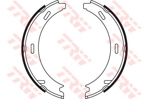 MB 203 колодки ручника GS8481 TRW