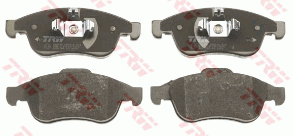 Колодки тормозные (Колодки тормозные RENAULT DUSTER 10-/FLUENCE 10-/MEGANE III 0 GDB1789 TRW
