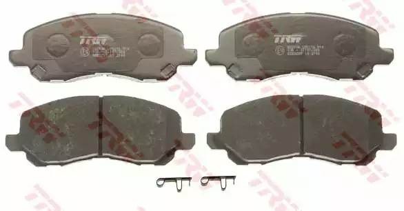 Mitsubishi Lancer  9,10, Outlander c 3гг, Grandis,  ASX, OUT 2012- колодки перед GDB3287 TRW
