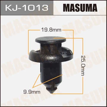 Пистон пластм. крепежный "Masuma"  ** KJ1013 MASUMA