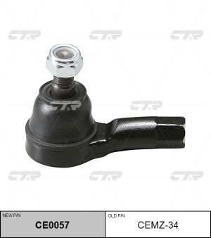 Mazda 323 89-98 Demio -02 наконечник рулевой л=п CEMZ-34 CTR