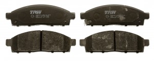Mitsubishi L200 05-, PAJERO SPORT 08- колодки передние GDB3435 TRW