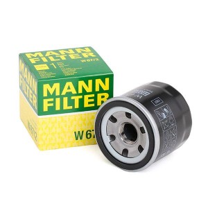 Daewoo Matiz/Spark 04-10/Aveo 1,2 8кл фильтр масляный. W672 MANN FILTER