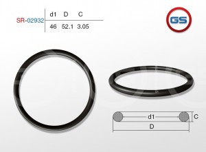 Резиновое кольцо 46 3.05 SR-02932 GS