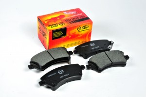 TOYOTA COROLLA (_E12U_) Колодки тормозные передние дисковые JBP0058 JUST DRIVE