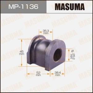 Honda Pilot втулка заднего стабилизатора MP-1136 MASUMA