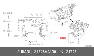 Subaru Forester фильтр АКПП 31728AA130 SUBARU