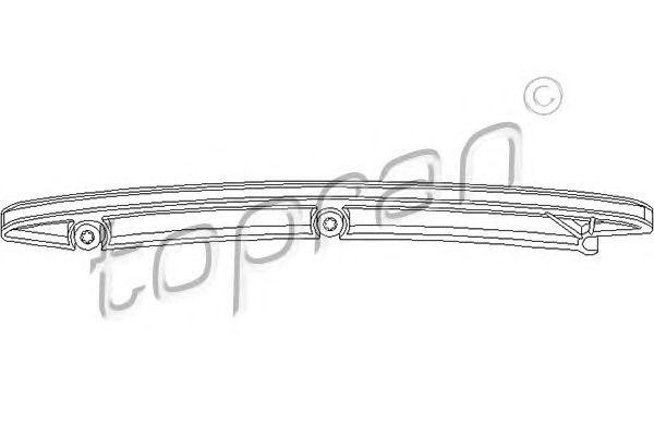 Opel  Astra G/H, Corsa C/D, Meriva 1.0-1.4 98 -> направляющая цепи ГРМ 205 559 HANS PRIES