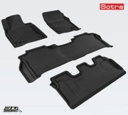 Toyota Land Cruiser  200/Lexus LX570  Ковры салона черные Liner 3D Lux текстиль ST7400451 SOTRA