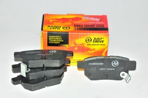 Toyota Auris, Corolla 06-13, Yaris Япония с 06- колодки задние дисковые JBP0064 JUST DRIVE